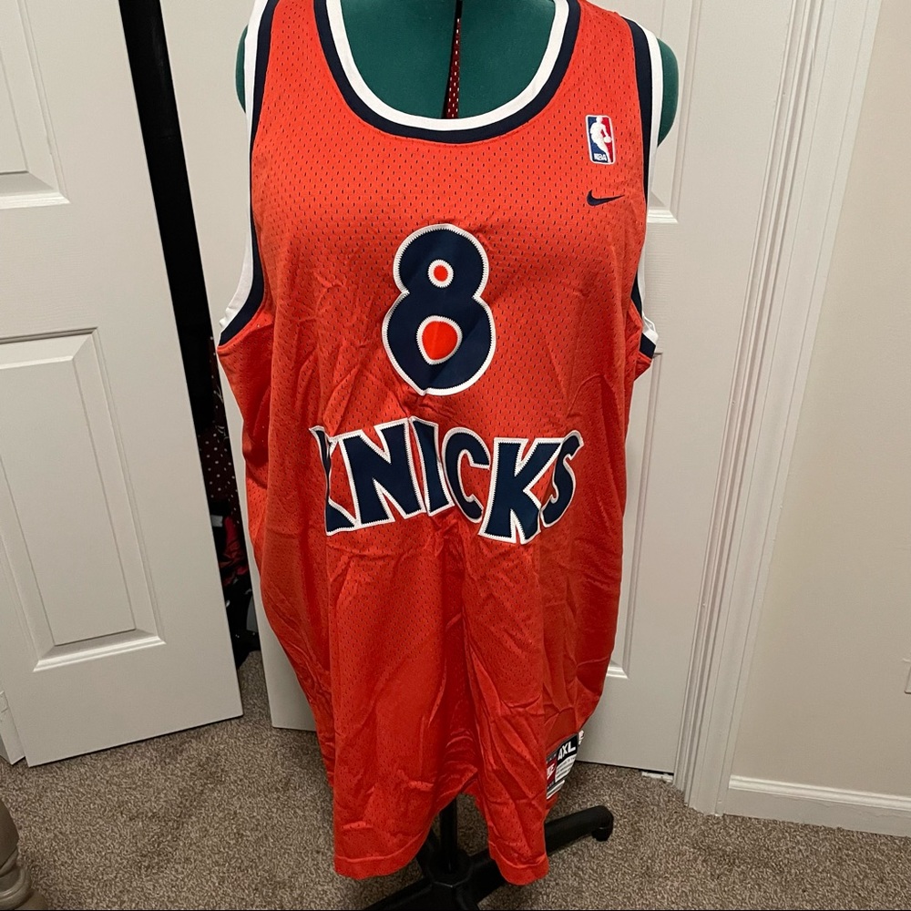 Latrell Sprewell New York Knicks 8 Basketball Jersey Nike 4xl